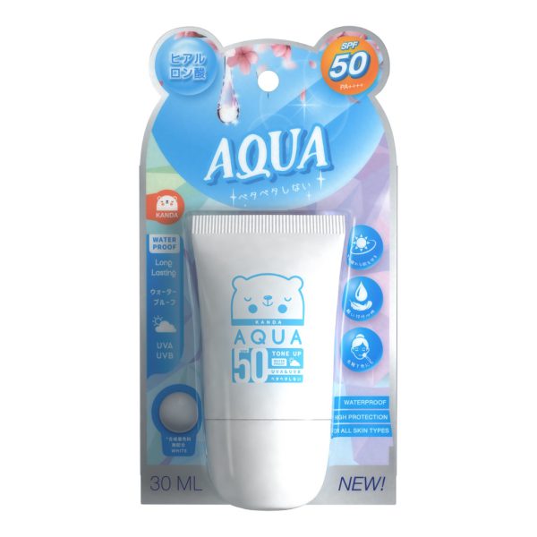 UV Aqua Sunscreen Tone Up [White] SPF50 PA++++