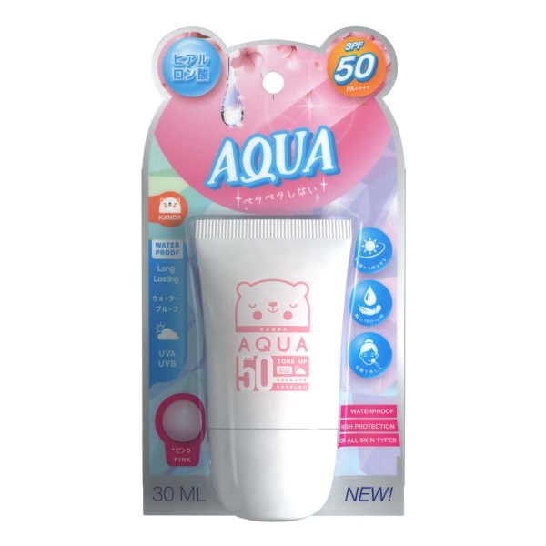 UV Aqua Sunscreen Tone Up [Pinky] SPF50 PA++++