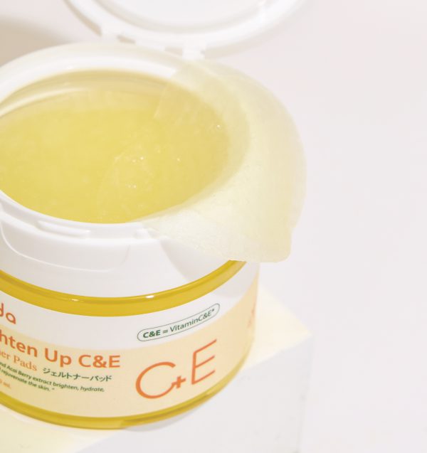 [ใหม่!🍋] KANDA Brighten Up C&E Gel Toner Pads - Image 3